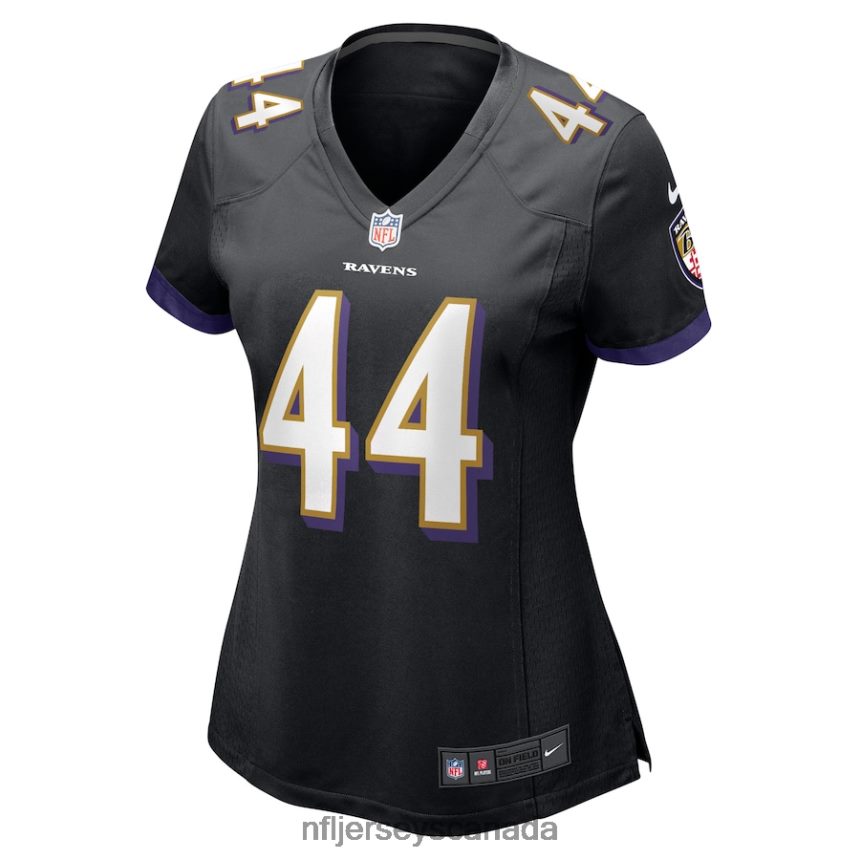 Women Baltimore Ravens Marlon Humphrey Nike Black Game Jersey Clothing NFL TBXFR61475