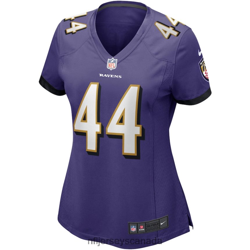 Women Baltimore Ravens Marlon Humphrey Nike Purple Game Player Jersey Clothing NFL TBXFR62477