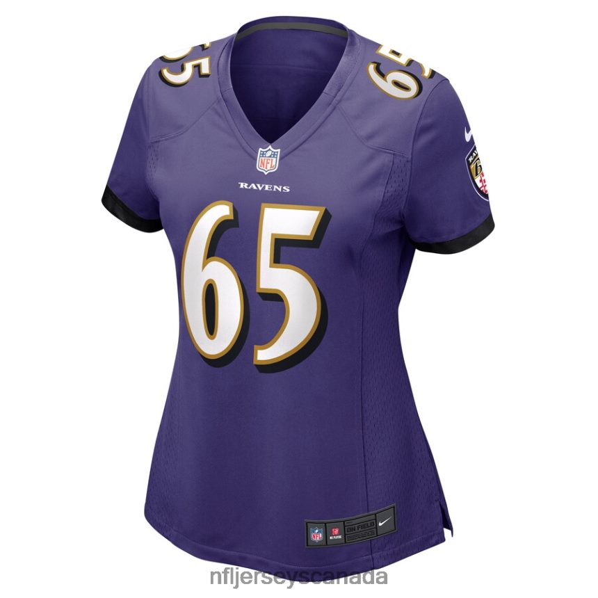 Women Baltimore Ravens Patrick Mekari Nike Purple Game Jersey Clothing NFL TBXFR66998