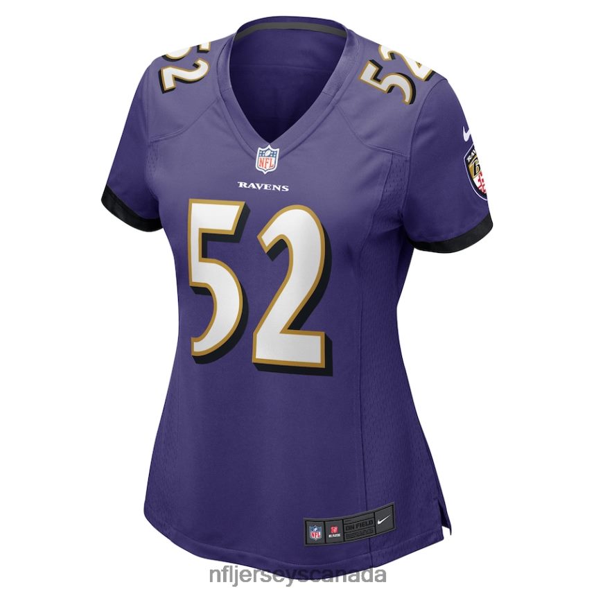 Women Baltimore Ravens Ray Lewis Nike Purple Retired Player Jersey Clothing NFL TBXFR62065