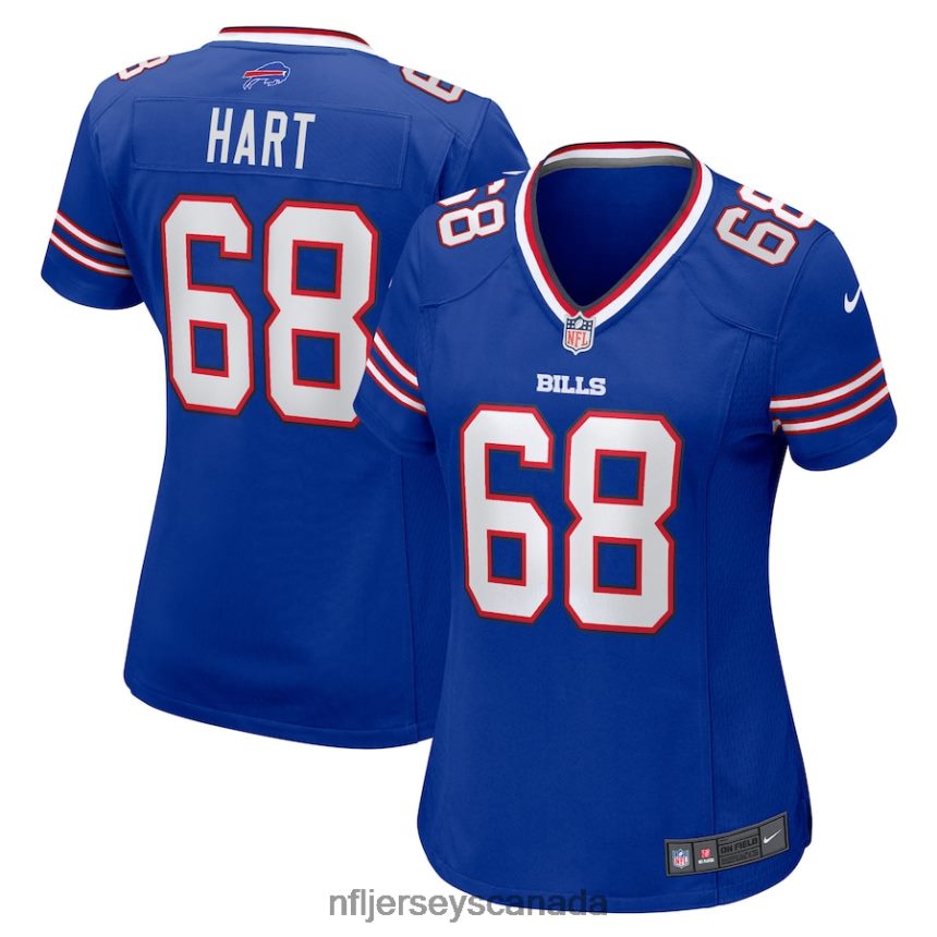 Women Buffalo Bills Bobby Hart Nike Royal Game Jersey Clothing NFL TBXFR63943