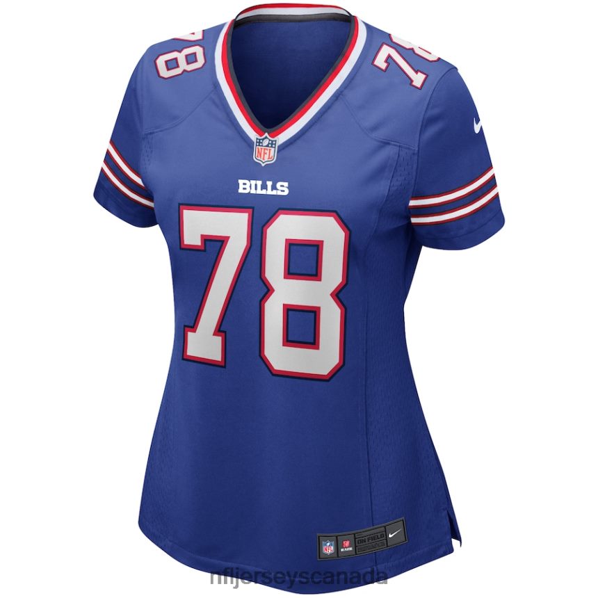 Women Buffalo Bills Bruce Smith Nike Royal Game Retired Player Jersey Clothing NFL TBXFR62826