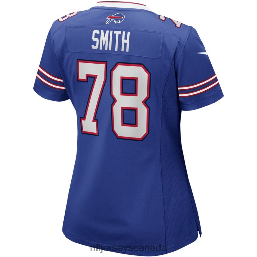 Women Buffalo Bills Bruce Smith Nike Royal Game Retired Player Jersey Clothing NFL TBXFR62826