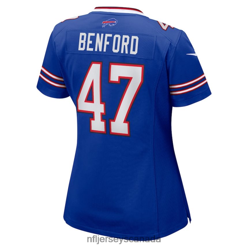 Women Buffalo Bills Christian Benford Nike Royal Game Jersey Clothing NFL TBXFR65275