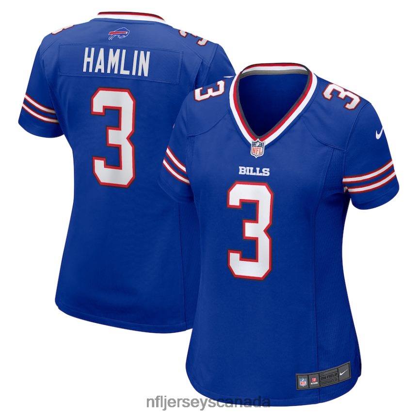 Women Buffalo Bills Damar Hamlin Nike Royal Game Jersey Clothing NFL TBXFR6847