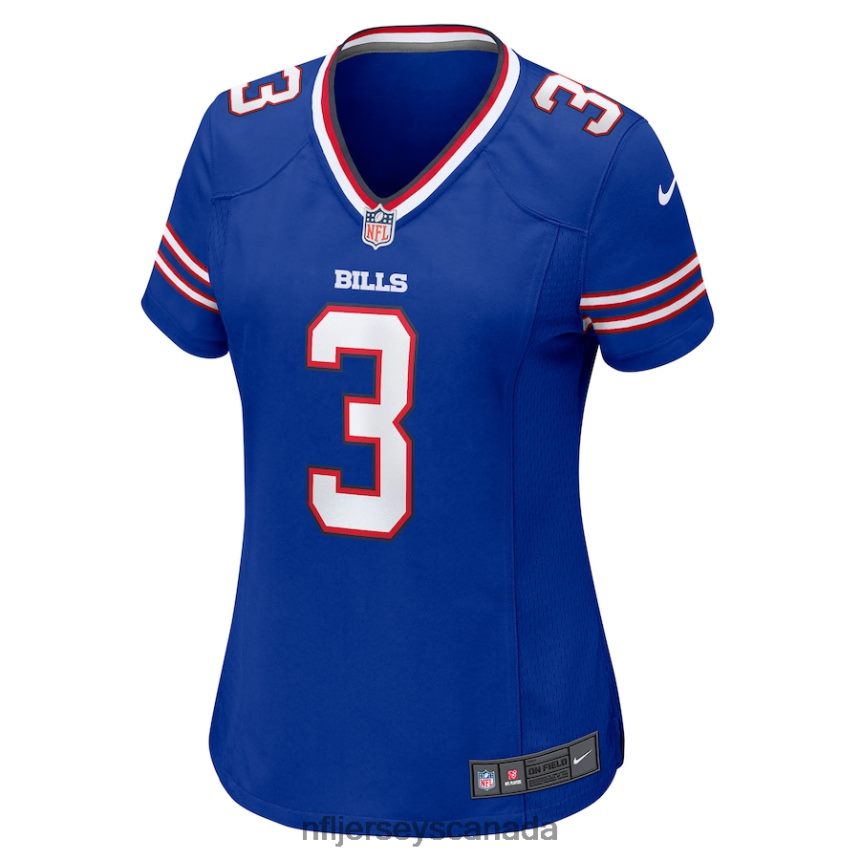 Women Buffalo Bills Damar Hamlin Nike Royal Game Jersey Clothing NFL TBXFR6847