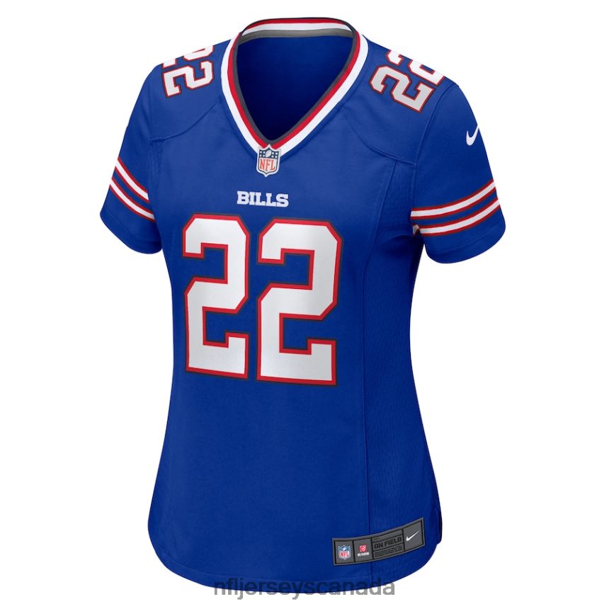 Women Buffalo Bills Damien Harris Nike Royal Game Player Jersey Clothing NFL TBXFR63594