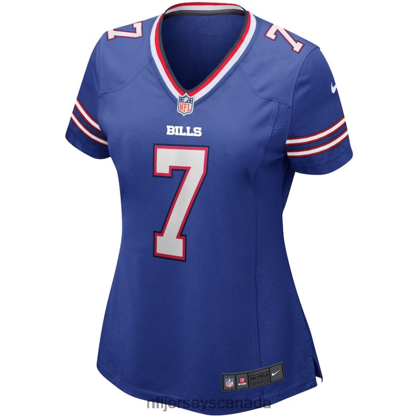 Women Buffalo Bills Doug Flutie Nike Royal Game Retired Player Jersey Clothing NFL TBXFR63575