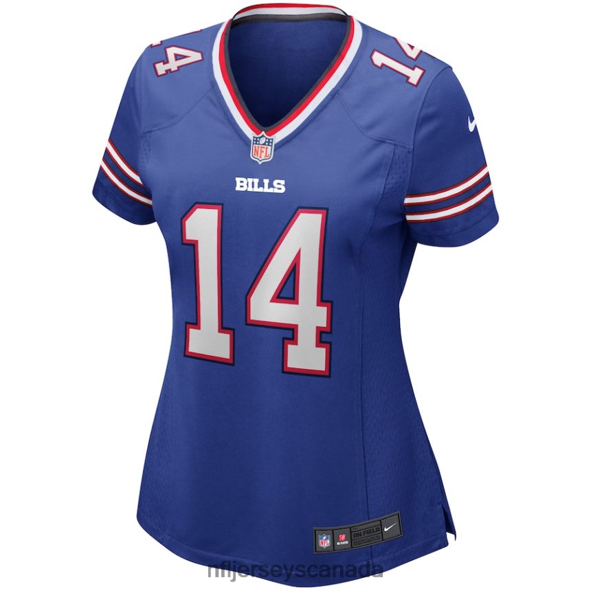 Women Buffalo Bills Frank Reich Nike Royal Game Retired Player Jersey Clothing NFL TBXFR65211