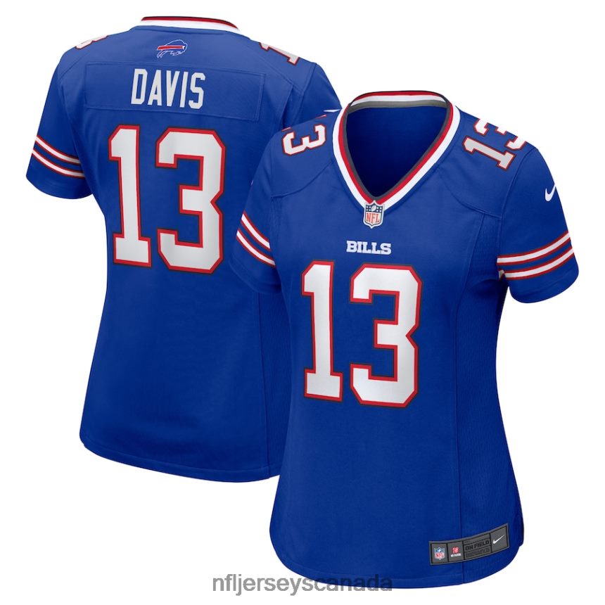 Women Buffalo Bills Gabriel Davis Nike Royal Game Jersey Clothing NFL TBXFR61858