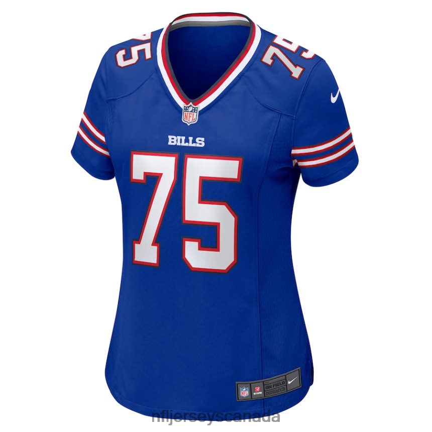 Women Buffalo Bills Greg Van Roten Nike Royal Game Player Jersey Clothing NFL TBXFR65280