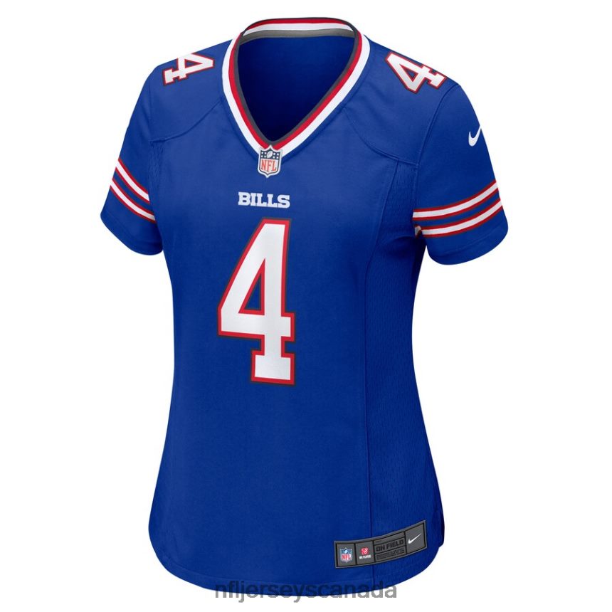 Women Buffalo Bills Jaquan Johnson Nike Royal Game Player Jersey Clothing NFL TBXFR65224