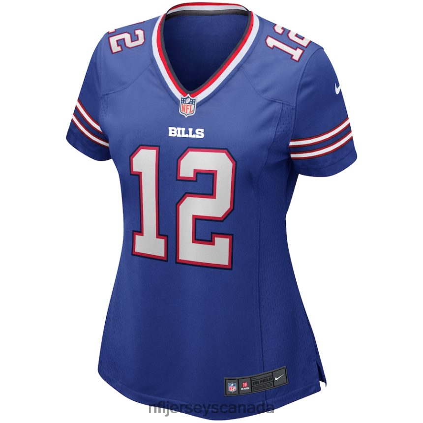 Women Buffalo Bills Jim Kelly Nike Royal Game Retired Player Jersey Clothing NFL TBXFR61717