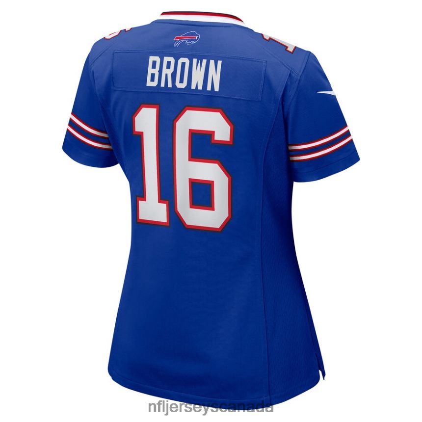 Women Buffalo Bills John Brown Nike Royal Home Game Player Jersey Clothing NFL TBXFR65266