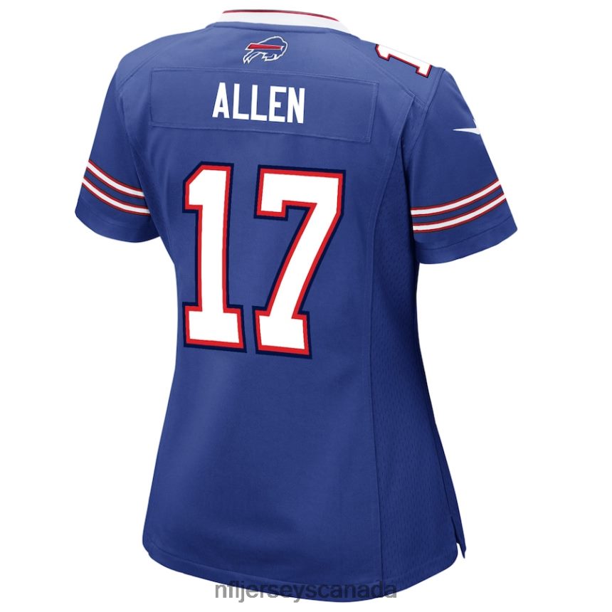 Women Buffalo Bills Josh Allen Nike Royal Game Player Jersey Clothing NFL TBXFR6299