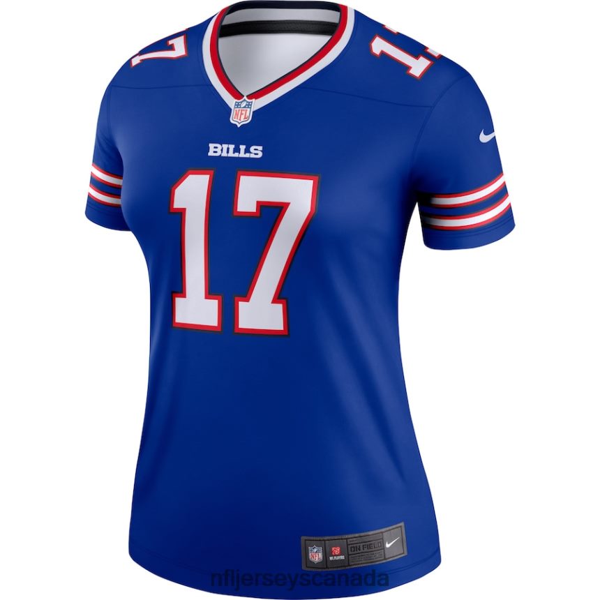 Women Buffalo Bills Josh Allen Nike Royal Legend Team Jersey Clothing NFL TBXFR6302