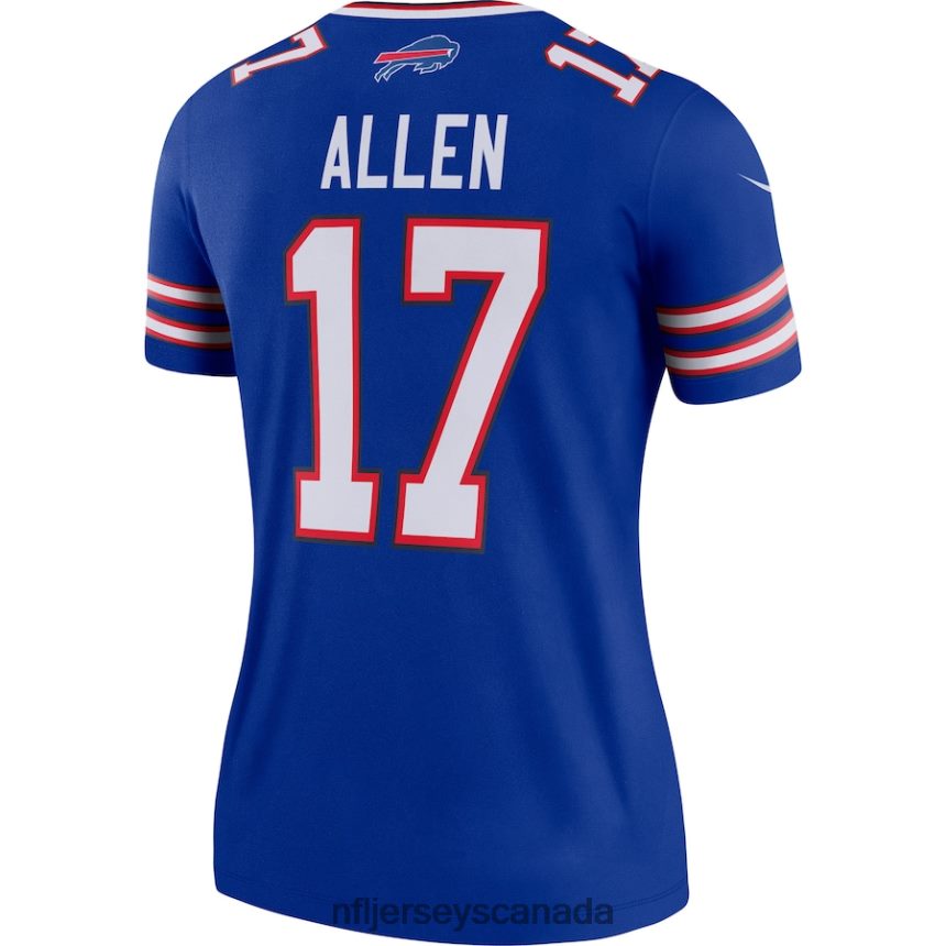 Women Buffalo Bills Josh Allen Nike Royal Legend Team Jersey Clothing NFL TBXFR6302