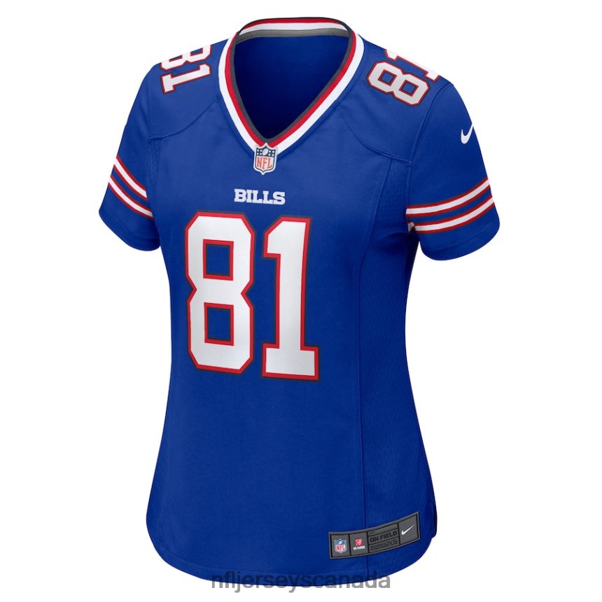 Women Buffalo Bills KeeSean Johnson Nike Royal Game Player Jersey Clothing NFL TBXFR63274