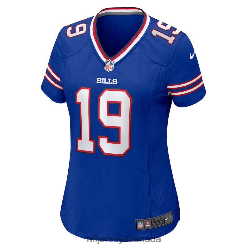 Women Buffalo Bills KeeSean Johnson Nike Royal Home Game Player Jersey Clothing NFL TBXFR64930
