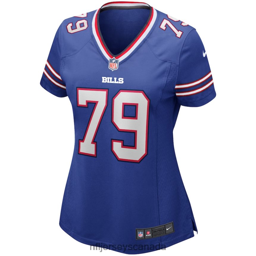 Women Buffalo Bills Ruben Brown Nike Royal Game Retired Player Jersey Clothing NFL TBXFR65214
