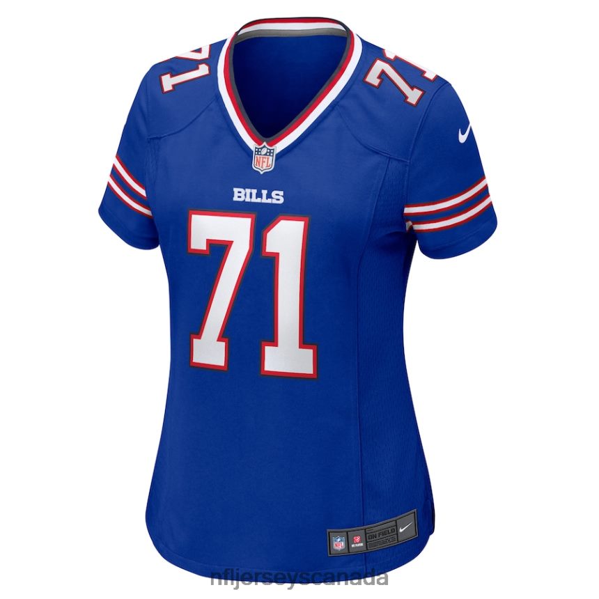 Women Buffalo Bills Ryan Bates Nike Royal Game Jersey Clothing NFL TBXFR64046