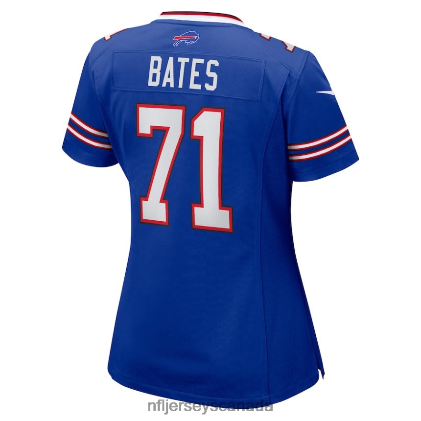 Women Buffalo Bills Ryan Bates Nike Royal Game Jersey Clothing NFL TBXFR64046