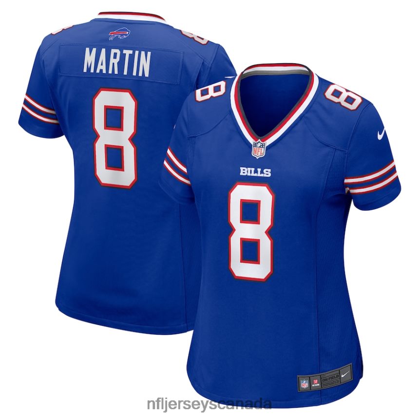 Women Buffalo Bills Sam Martin Nike Royal Game Player Jersey Clothing NFL TBXFR64041