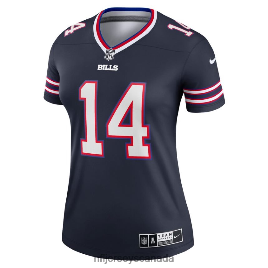 Women Buffalo Bills Stefon Diggs Nike Navy Inverted Legend Jersey Clothing NFL TBXFR62458