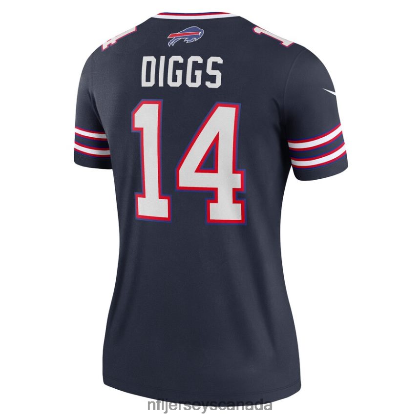 Women Buffalo Bills Stefon Diggs Nike Navy Inverted Legend Jersey Clothing NFL TBXFR62458