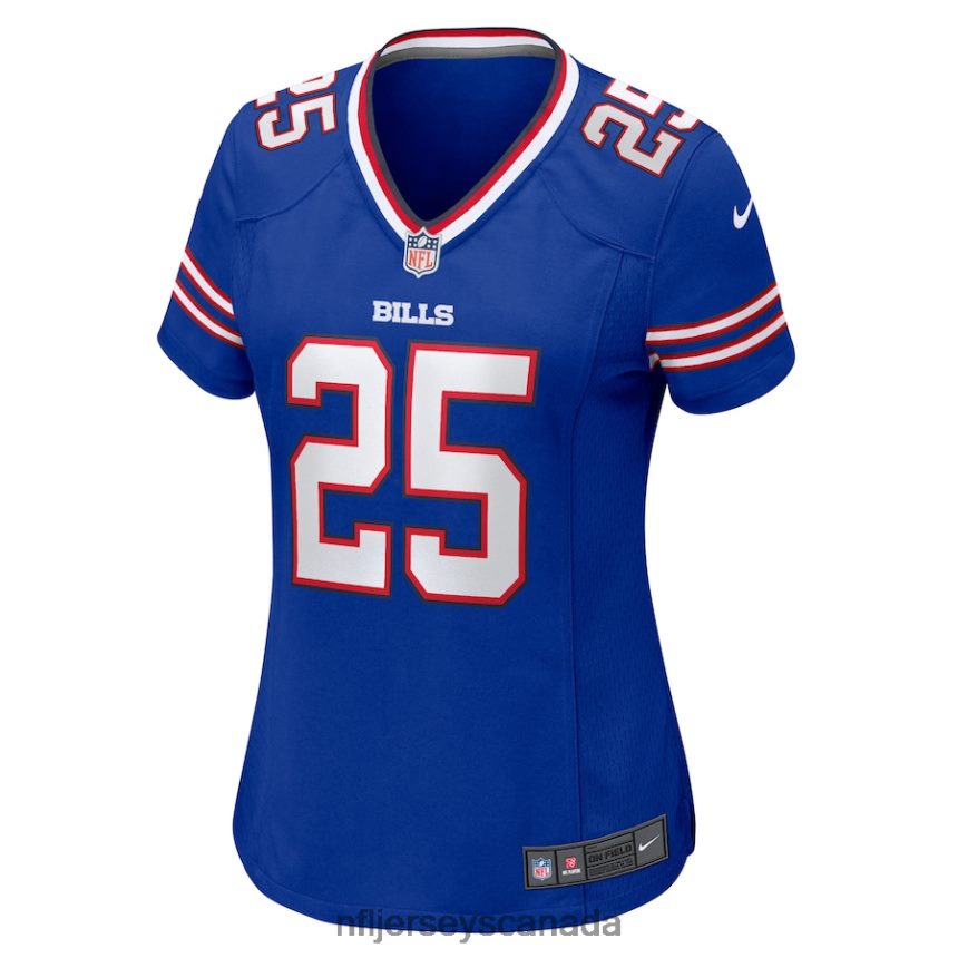 Women Buffalo Bills Taiwan Jones Nike Royal Game Jersey Clothing NFL TBXFR64050