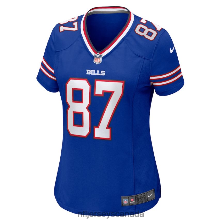 Women Buffalo Bills Tanner Gentry Nike Royal Game Jersey Clothing NFL TBXFR65309