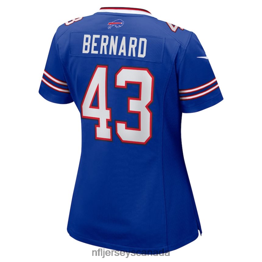 Women Buffalo Bills Terrel Bernard Nike Royal Game Player Jersey Clothing NFL TBXFR65249