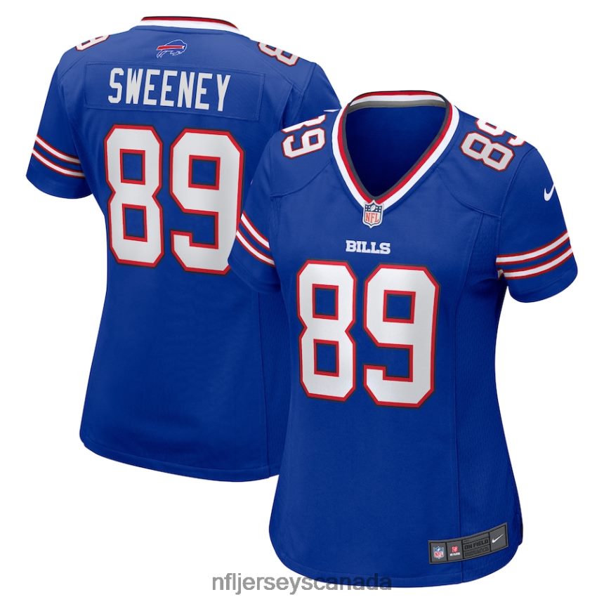 Women Buffalo Bills Tommy Sweeney Nike Royal Game Jersey Clothing NFL TBXFR64044