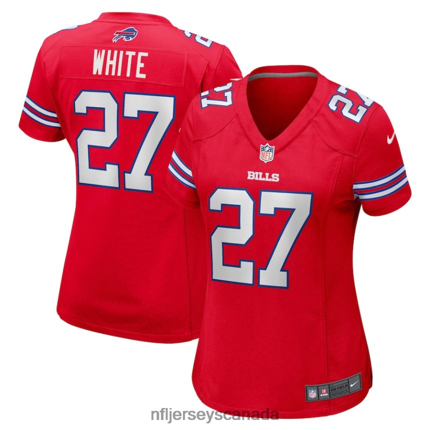 Women Buffalo Bills TreDavious White Nike Red Game Player Jersey Clothing NFL TBXFR62180