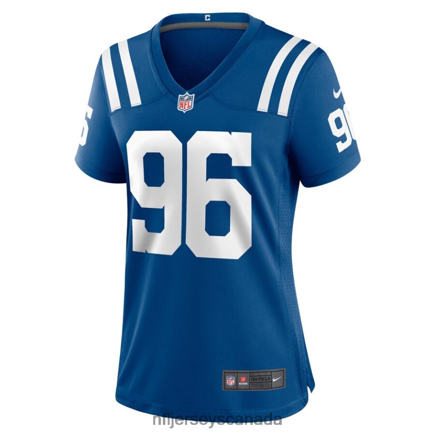 Women Byron Cowart Indianapolis Colts Nike Royal Game Player Jersey Clothing NFL TBXFR65980