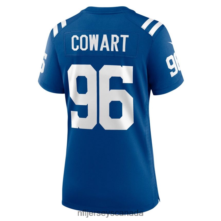 Women Byron Cowart Indianapolis Colts Nike Royal Game Player Jersey Clothing NFL TBXFR65980