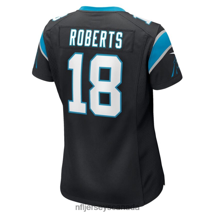Women Carolina Panthers Andre Roberts Nike Black Game Player Jersey Clothing NFL TBXFR65478