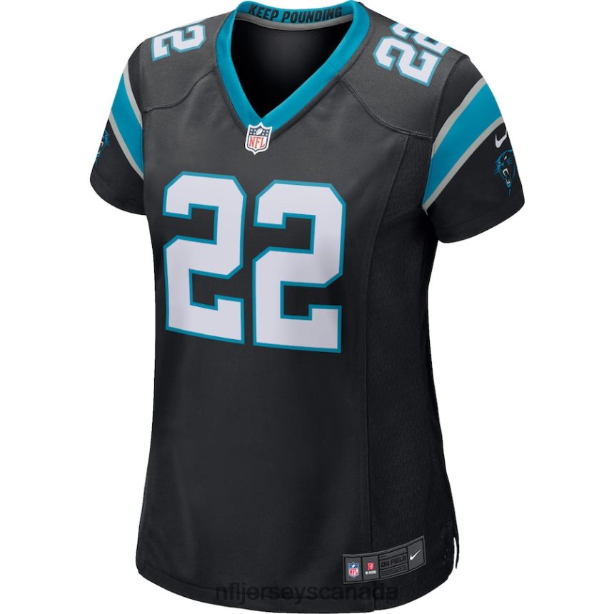 Women Carolina Panthers Christian McCaffrey Nike Black Player Jersey Clothing NFL TBXFR62178