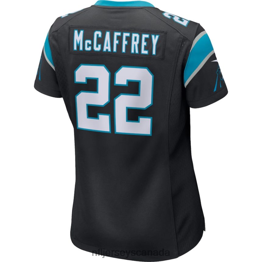 Women Carolina Panthers Christian McCaffrey Nike Black Player Jersey Clothing NFL TBXFR62178