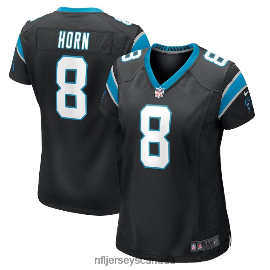 Women Carolina Panthers Jaycee Horn Nike Black Game Player Alternate Jersey Clothing NFL TBXFR63999