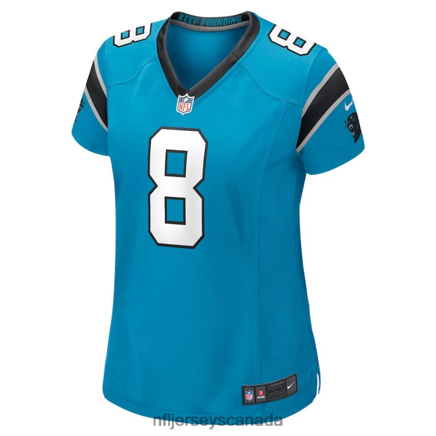Women Carolina Panthers Jaycee Horn Nike Blue Game Player Jersey Clothing NFL TBXFR64087