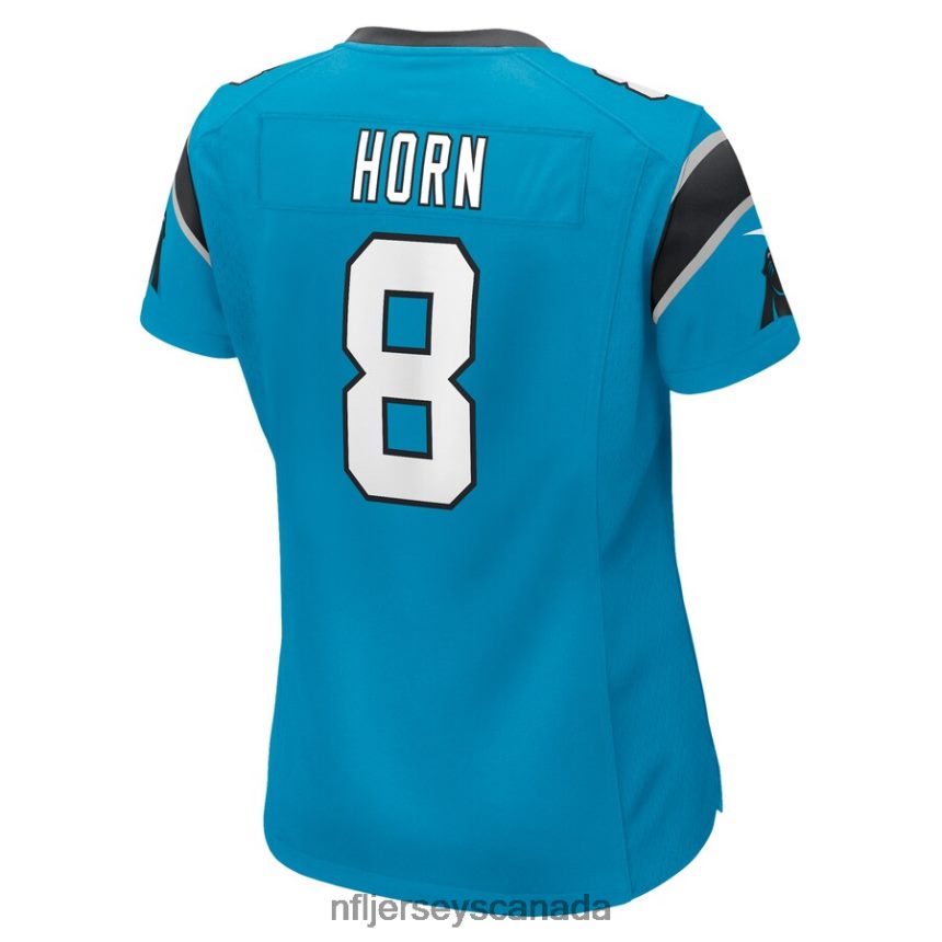 Women Carolina Panthers Jaycee Horn Nike Blue Game Player Jersey Clothing NFL TBXFR64087