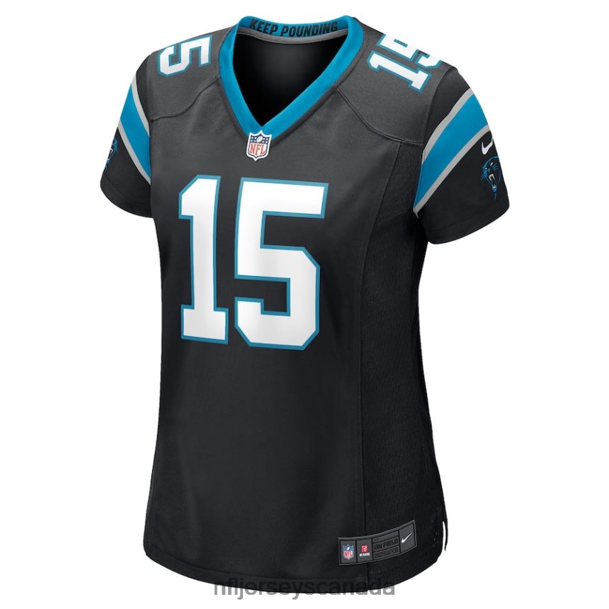 Women Carolina Panthers Laviska Shenault Jr Nike Black Game Player Jersey Clothing NFL TBXFR65333