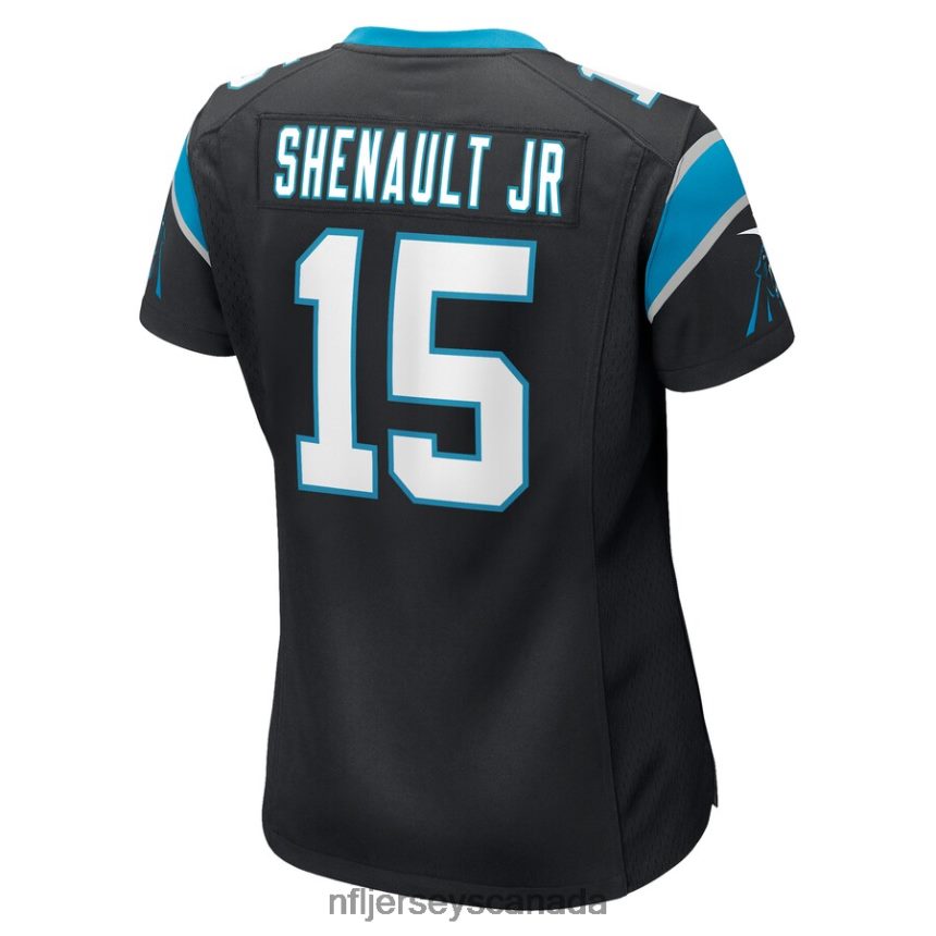 Women Carolina Panthers Laviska Shenault Jr Nike Black Game Player Jersey Clothing NFL TBXFR65333