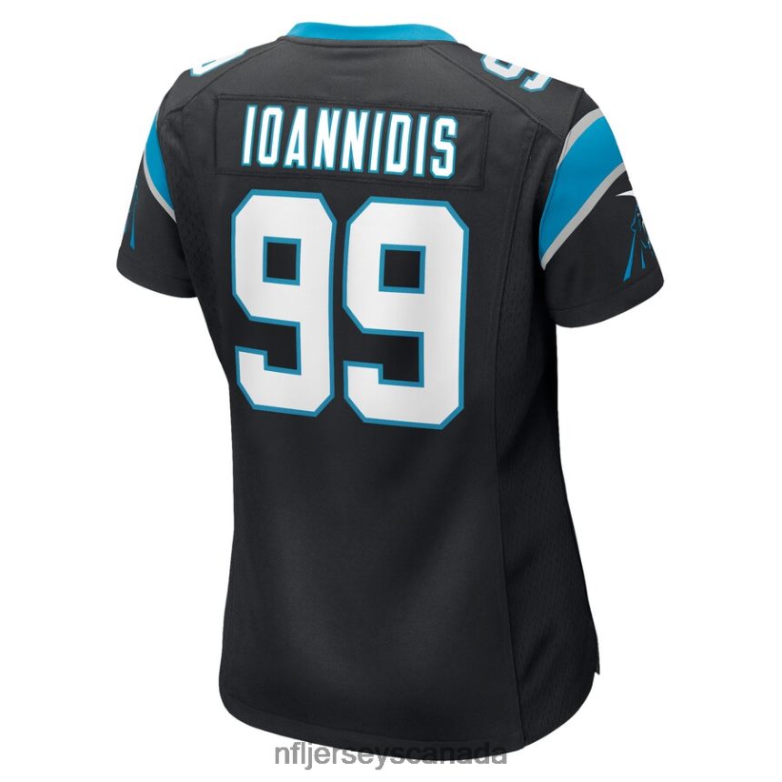 Women Carolina Panthers Matt Ioannidis Nike Black Game Player Jersey Clothing NFL TBXFR65452