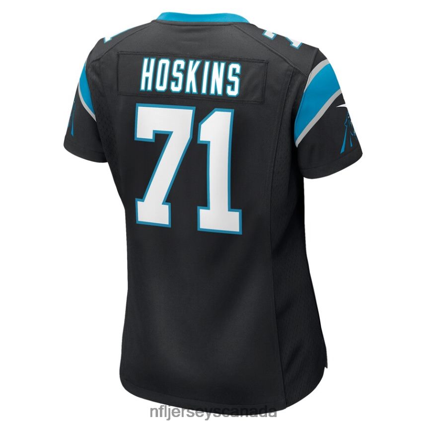 Women Carolina Panthers Phil Hoskins Nike Black Game Jersey Clothing NFL TBXFR65438