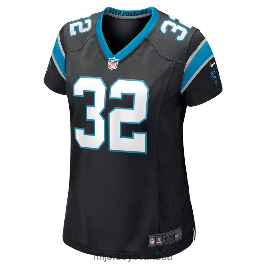 Women Carolina Panthers Tae Hayes Nike Black Game Player Jersey Clothing NFL TBXFR65484