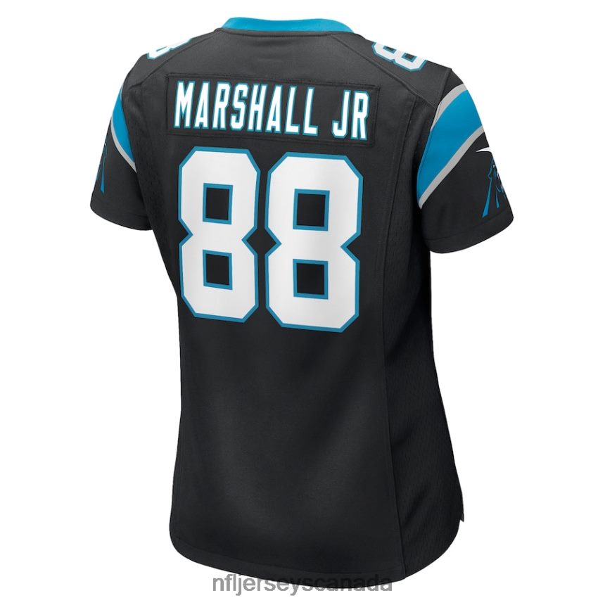 Women Carolina Panthers Terrace Marshall Jr Nike Black Game Jersey Clothing NFL TBXFR63972