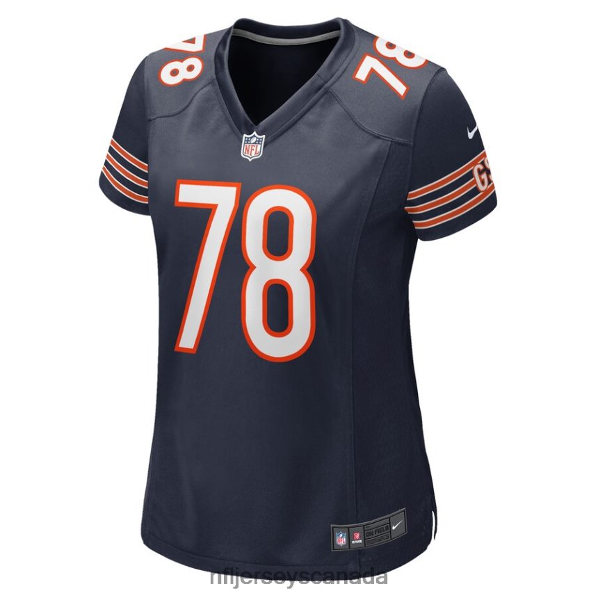 Women Chicago Bears Dakota Dozier Nike Navy Game Jersey Clothing NFL TBXFR66259