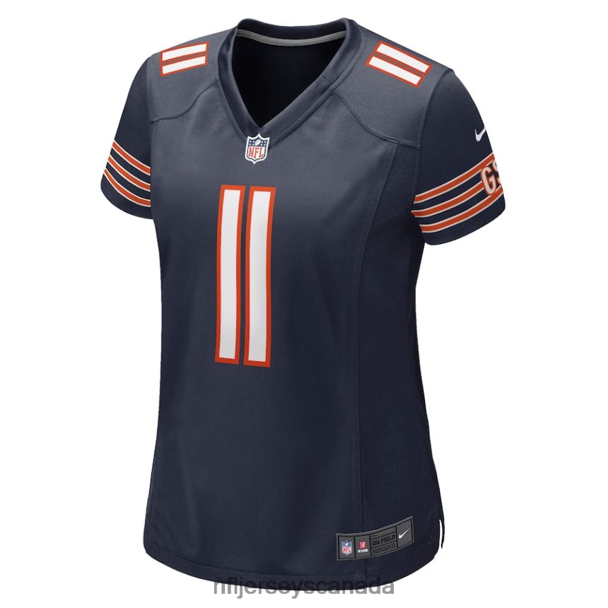 Women Chicago Bears Darnell Mooney Nike Navy Game Jersey Clothing NFL TBXFR62795